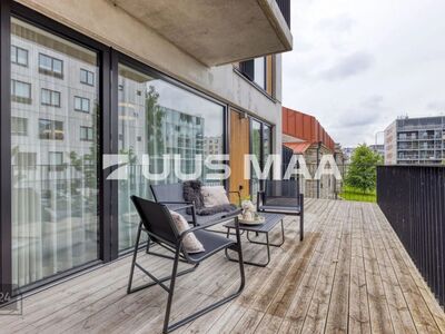 Avar terrass (23,2 m²) ja maa-alune parkimine!