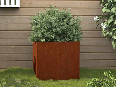 vidaXL taimekast, 49x47x46 cm, Corten teras