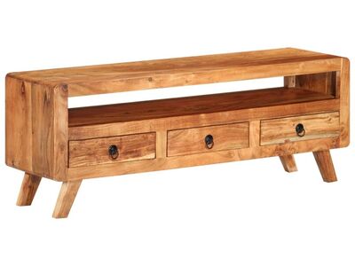vidaXL TV-kapp, 110 x 30 x 40 cm, täisakaatsiapuit
