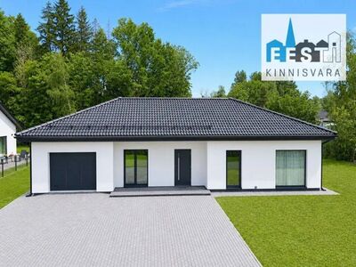 A-energiaklassi maja õhk-vesikütte lahendusega, saunaga, moodsa köögimööbli ja suure terrassig