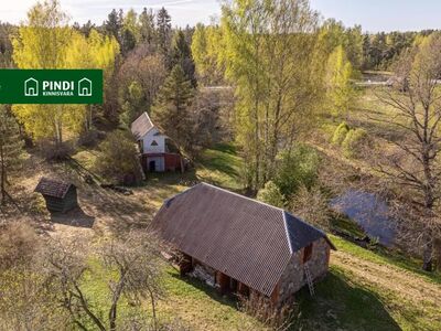 Ahja jõega piirnev ainulaadne kinnistu!