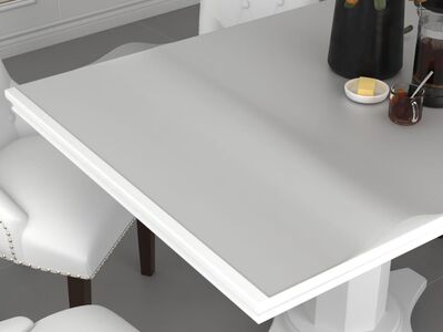 vidaXL lauakaitse, matt, 140 x 90 cm, 1,6 mm, PVC