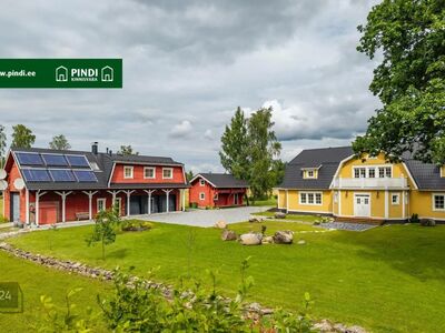 Kaasaegne talukompleks Rapla vallas