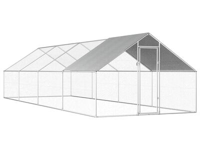 vidaXL kanapuur, 2,75 x 8 x 1,92 m, tsingitud teras