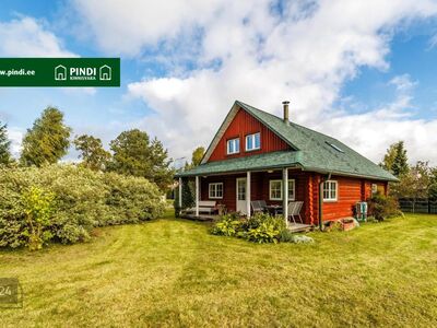 Kaunis ja hubane palkmaja Alliku külas