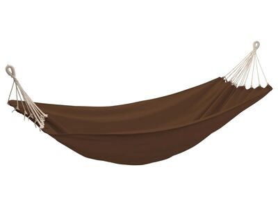 vidaXL kokkupandav võrkkiik 2 inimesele, pruun, 360 x 150 cm