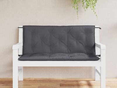 vidaXL aiapingi istmepadjad 2tk, antratsiit, 120x50x7cm, oxford-kangas
