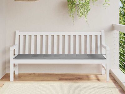 vidaXL aiapingi istmepadi, hall, 180x50x3 cm, oxford-kangas