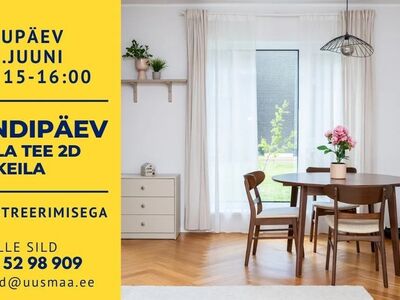 Müüa valgusküllane uueväärne korter, valmis sissekolimiseks!



Korteris on avatud elutuba koos