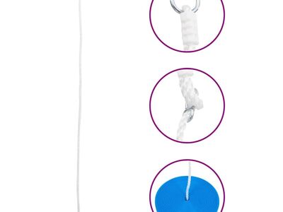 vidaXL plaatkiik, 200 cm, sinine