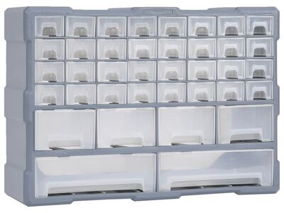 vidaXL mitme sahtliga organiseerija 38 sahtliga 52 x 16 x 37,5 cm