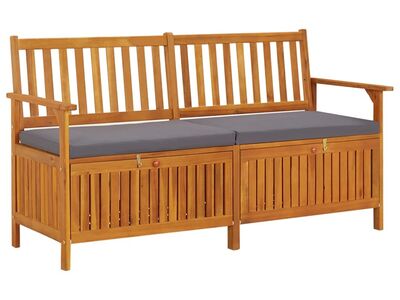 vidaXL hoiupink istmepadjaga, 148 cm, akaatsiapuit