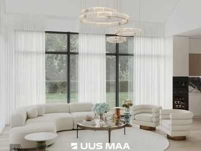 Uus A-klassi eramu maakütte ja oma päikesejaamaga Viimsis