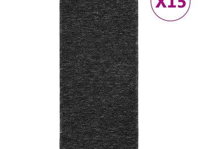 vidaXL trepimatid 15 tk 60x25 cm antratsiit ristkülik