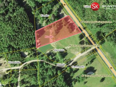 Müüa perspektiivne kinnistu eramu ehituseks Otepääl, järve kaldal, Vidriku külas, Kivitalu Cou
