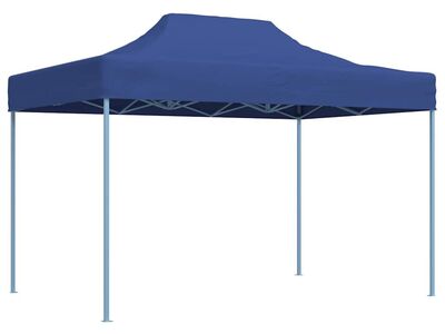 vidaXL professionaalne kokkupandav peotelk, 3x4 m teras, sinine