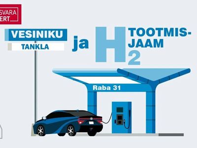 Vesinikutankla arendusprojekt - esimene Eestis!