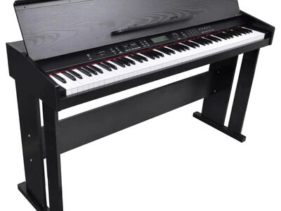 Klassikaline elektrooniline klaver 88 klahvi & noodialusega