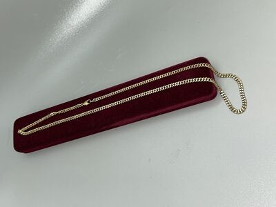 Kullast 585° kaelakett 58cm