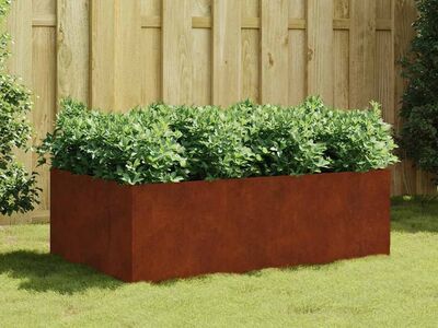 vidaXL taimekast, 120 x 80 x 40 cm, Corten-teras