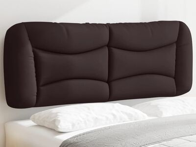 vidaXL voodipeatsi padi Hvar, tumepruun, 120 cm, kangas