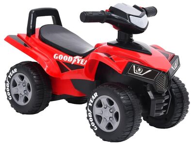 vidaXL laste pealeistutav ATV Good Year, punane