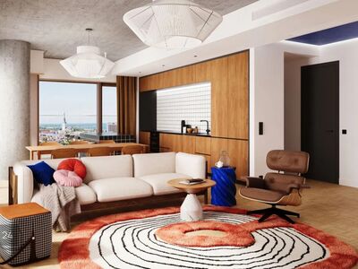 See avar hommikupäikesega 52,2m² suurune 2-toaline apartement asub 13