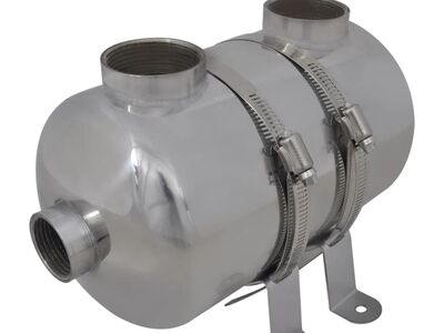 Basseini soojusvaheti 292 x 134 mm 28 kW