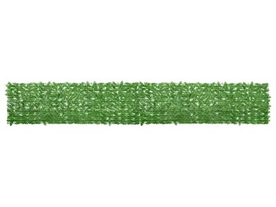vidaXL rõdusirm, rohelised lehed, 500 x 75 cm