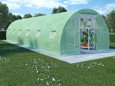vidaXL kasvuhoone 27 m² 900 x 300 x 200 cm