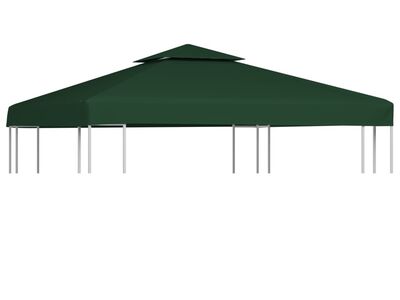 vidaXL varikatuse asenduskate 310 g / m², roheline, 3 x 3 m