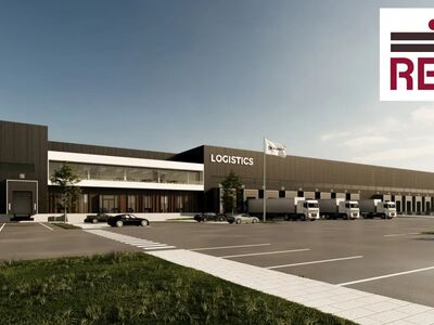 Laadimissildadega, 11 m kõrged A-klassi laopinnad Laagris.