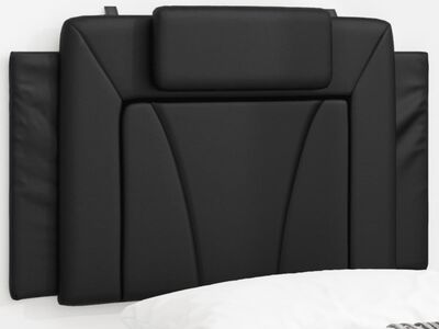 vidaXL voodipeatsi padi Viana, must, 80 cm, kunstnahk