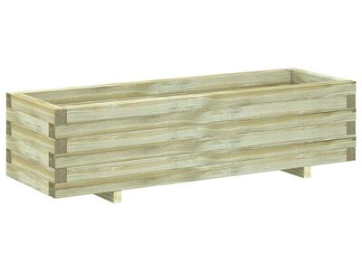 vidaXL taimelava, 120 x 40 x 30 cm, puit, kandiline
