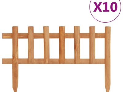 vidaXL murupiirded 10 tk nulupuit 4,4 m