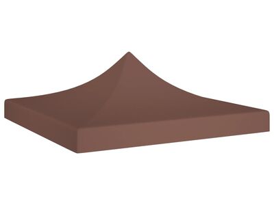 vidaXL peotelgi katus 3 x 3 m, pruun, 270 g/m²