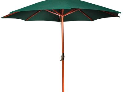 vidaXL päikesevari, roheline, 258 cm