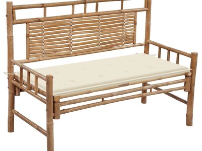 vidaXL aiapink padjaga 120 cm, bambus