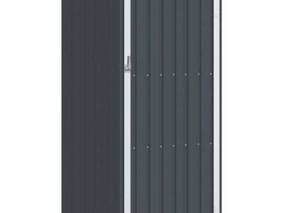 vidaXL aiakuur, antratsiithall, 87 x 98 x 159 cm, tsingitud teras
