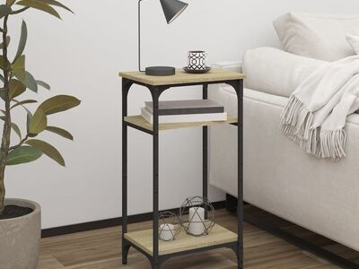vidaXL lisalaud, Sonoma tamm, 40x30x75 cm, tehispuit