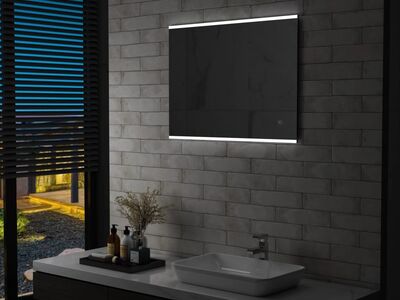 vidaXL vannitoa LED-seinapeegel puutetundliku anduriga 80 x 60 cm