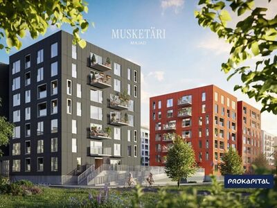 Päikesepoolne 4-toaline kahe vannitoaga!