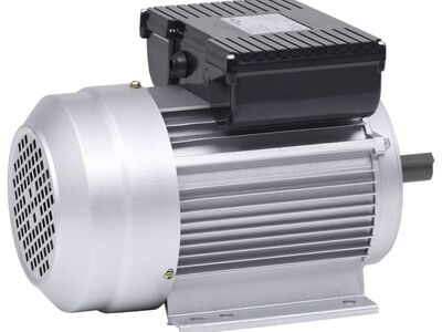 vidaXL 1-faasiline elektrimootor alumiinium 2,2 kW/3 hj 2800 p/min