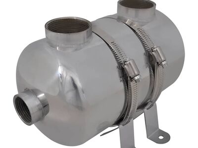 Basseini soojusvaheti 292 x 134 mm 28 kW