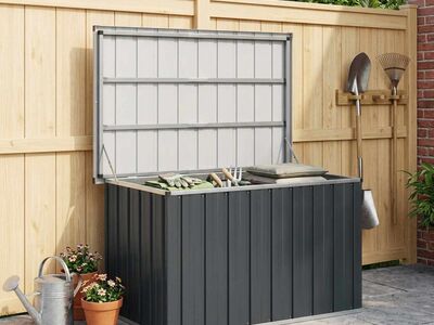 vidaXL aia hoiukast, antratsiithall, 109 x 67 x 65 cm