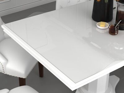 vidaXL lauakaitse, läbipaistev, 80 x 80 cm, 1,6 mm, PVC