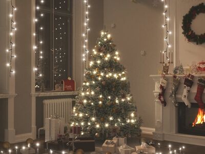 vidaXL LED-valgusriba, 300 LEDi, külm valge, 30 m, PVC