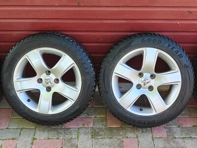 R16" valuveljed 4x108 koos naastrehvidega