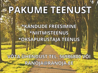 TEENUS - NIITMINE, FREESIMINE, OKSAD