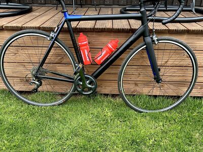 Stevens San Remo-Stealth black blue 58cm